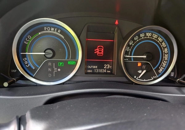Toyota Auris cena 53700 przebieg: 131834, rok produkcji 2013 z Węgorzewo małe 667